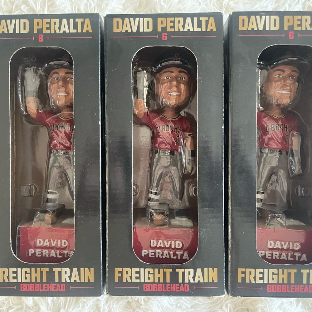 David Peralta Freight Train Bobblehead